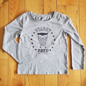 Gap Kids Sleep pajamas long sleeve shirt girls 8